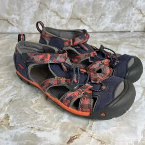 Keen Kids Seacamp II CNX Water Sandals Multicolor Size 6 US Outdoors Rafting